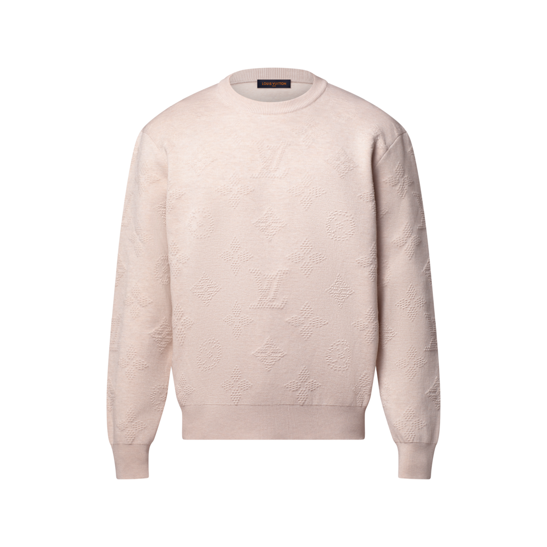 Monogram Embossed Pullover - Ready-to-Wear | LOUIS VUITTON